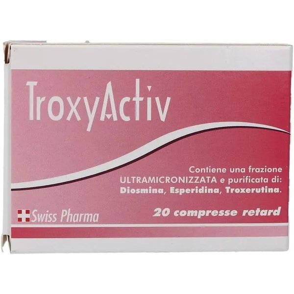 Troxyactiv 20 Compresse Retard - Integratore Per La Circolazione-image