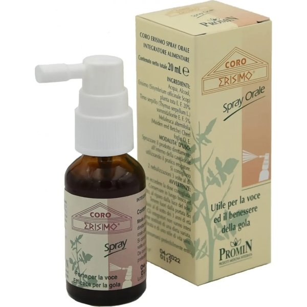 Coro Erisimo Spray 20 Ml - Integratore Per Le Vie Respiratorie-image