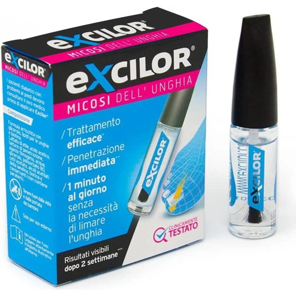 Vemedia Pharma Excilor - Trattamento Per Le Micosi Dell'unghia 3,3 Ml-image