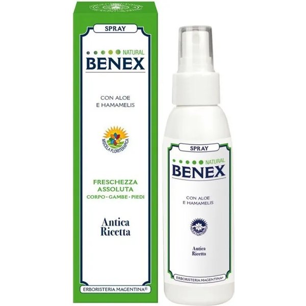 Erboristeria Magentina Natural Benex - Spray Freschezza Assoluta Corpo Gambe Piedi 100 Ml-image