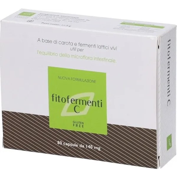 Oti Fitofermenti C 80 Capsule - Integratore Per La Flora Intestinale-image