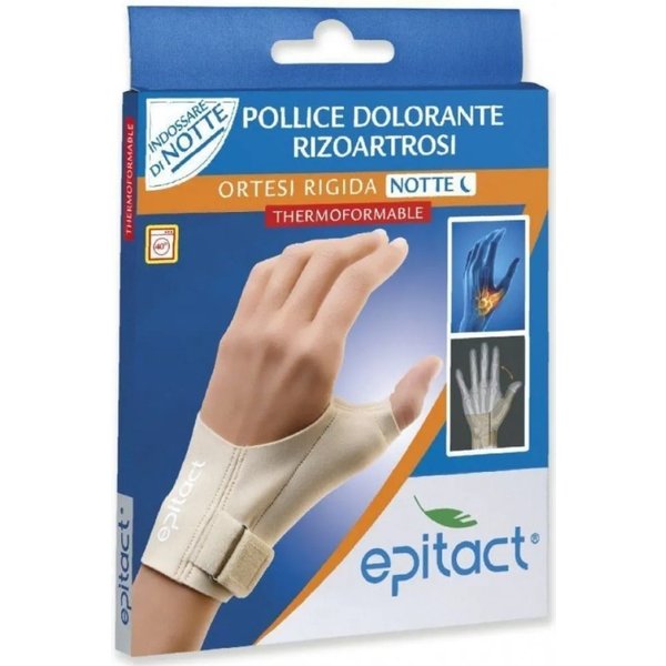 Epitact Ortesi Rigida Notte - Pollice Dolorante Rizoartrosi - Taglia M Mano Sinistra-image