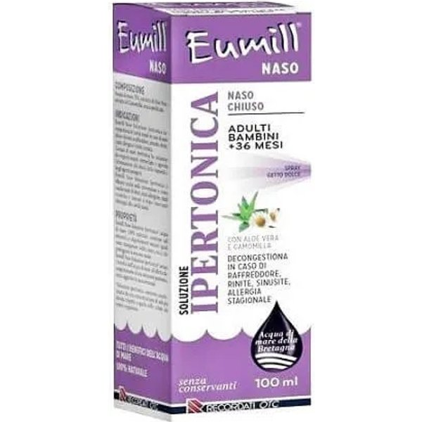 Eumill Naso - Soluzione Ipertonica Spray 100 Ml-image
