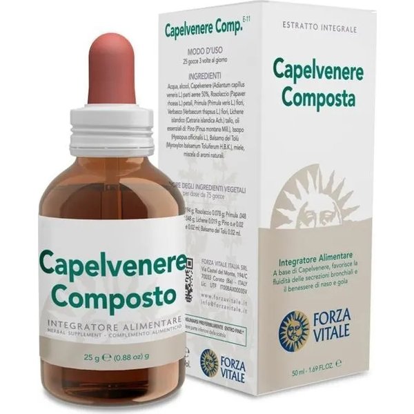 Ecosol Capelvenere Composto 50 Ml - Integratore Per Le Vie Respiratorie-image