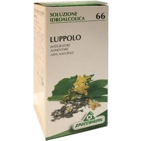 Specchiasol Soluzione Idroalcolica 66 Luppolo 50 Ml - Integratore Per Il Sonno Ed Il Tono Dell'umore-image