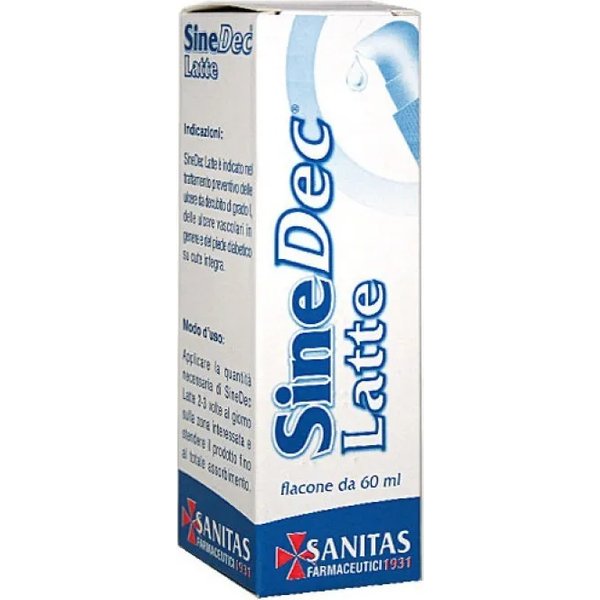 Sinedec - Latte Per Trattamento Delle Ulcere Cutanee 60 Ml-image