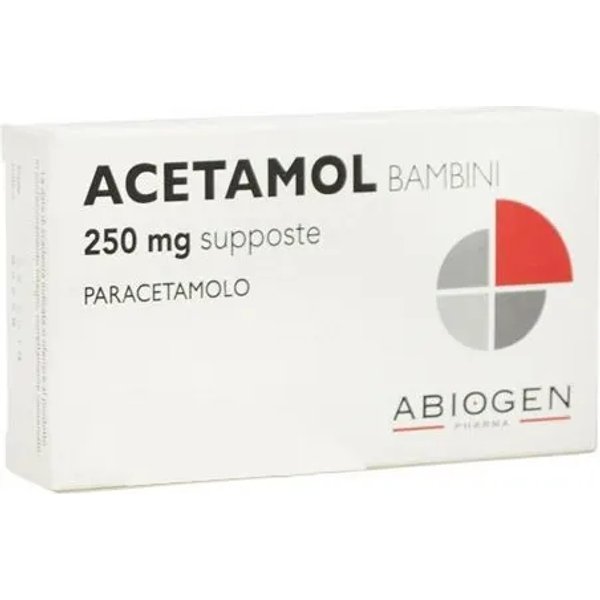 Acetamol Bambini - Trattamento Febbre E Dolori 10 Supposte-image