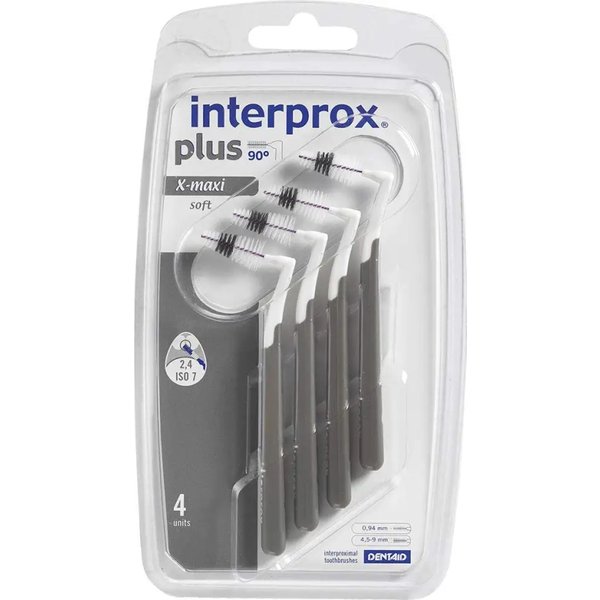 Dentaid Interprox Plus - 4 Scovolini X Maxi Grigi-image
