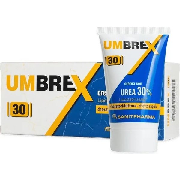 Sanitpharma Umbrex 30 - Crema Con Urea Al 30% Ad Effetto Rapido 50 Ml-image
