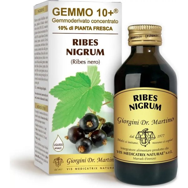 Gemmo 10+ Ribes Nigrum Analcolico 100 Ml - Integratore Per Il Sistema Immunitario-image