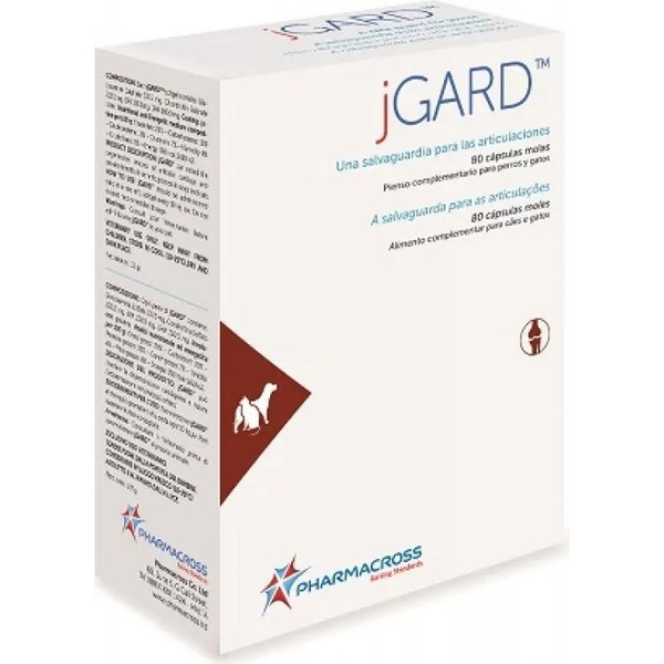 Pharmacross Jgard 80 Perle - Mangime Complementare Per Le Articolazioni Di Cani E Gatti-image