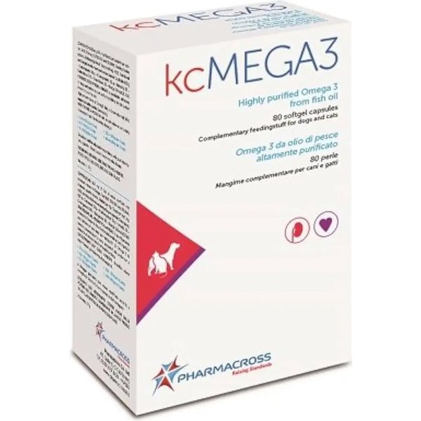 Pharmacross Kcmega3 80 Perle - Mangime Complementare Per La Funzione Renale-image