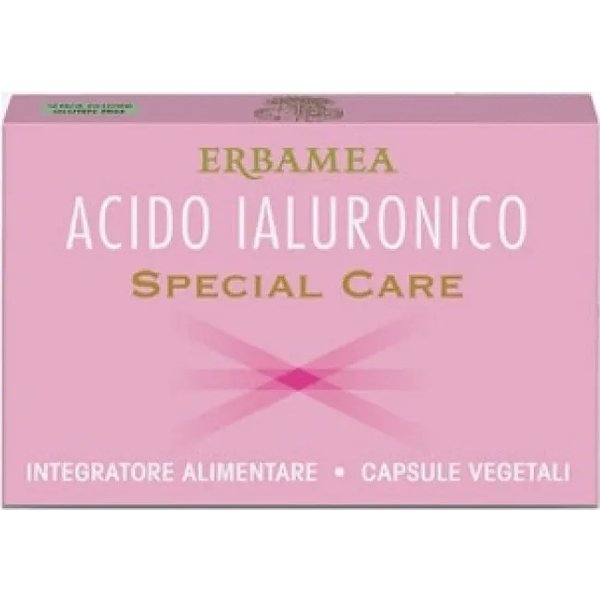 Erbamea Acido Ialuronico Special Care 24 Capsule Vegetali - Integratore Per La Pelle-image
