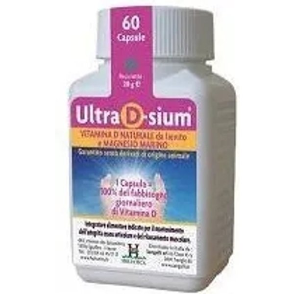 Ultra D-Sium 60 Capsule - Integratore Per L'apparato Muscolo Scheletrico-image