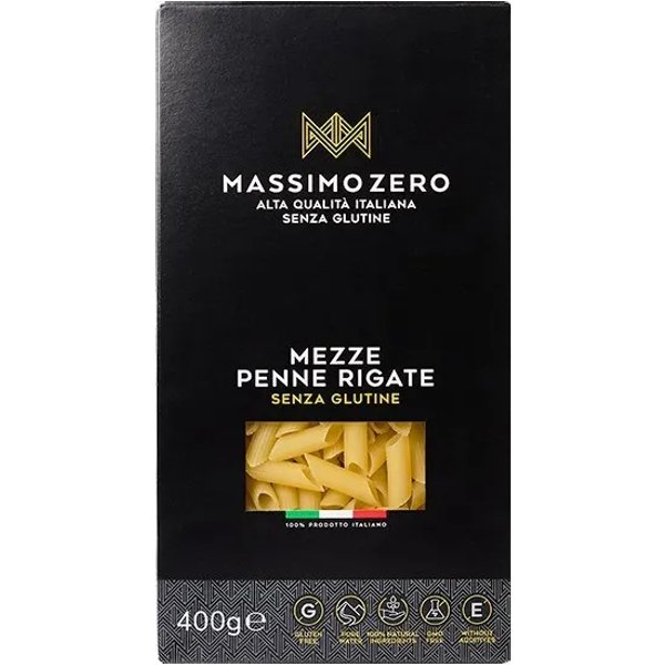 Massimo Zero Mezze Penne Rigate - Pasta Senza Glutine 400 G-image