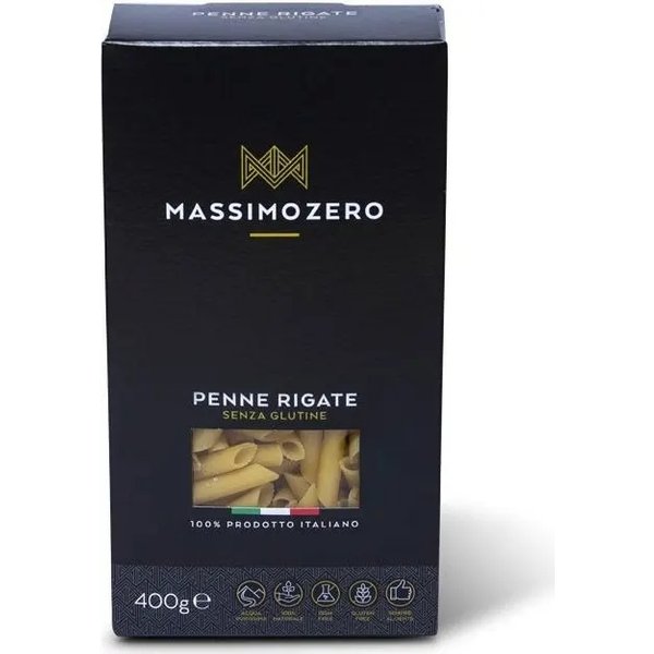 Massimo Zero Penne Rigate - Pasta Senza Glutine 400 G-image