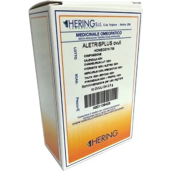 Aletrisplus - Farmaco Omeopatico 10 Ovuli Vaginali-image