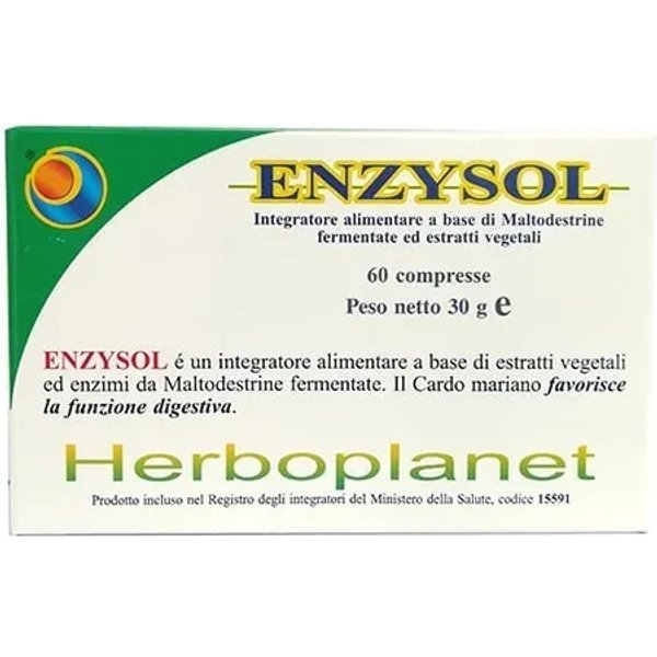 Enzysol 60 Compresse - Integratore Per La Funzionalità Digestiva-image