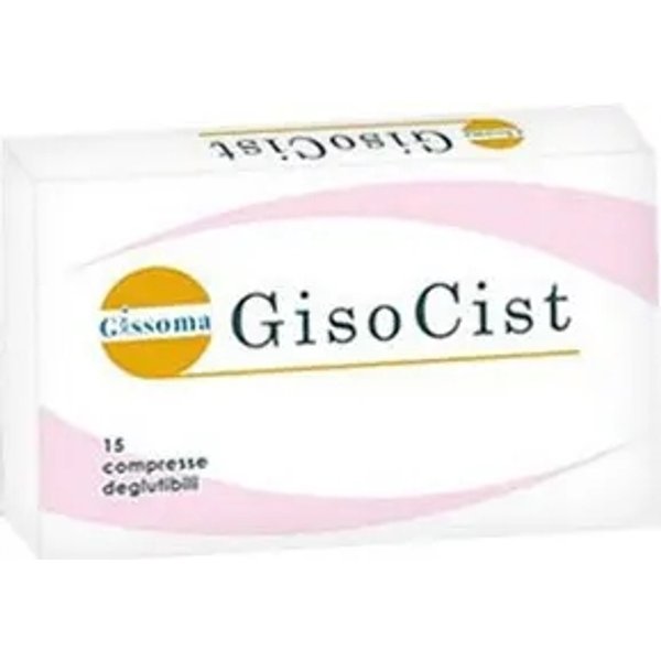 Gisocist 15 Compresse - Integratore Per Le Cistiti Ricorrenti-image