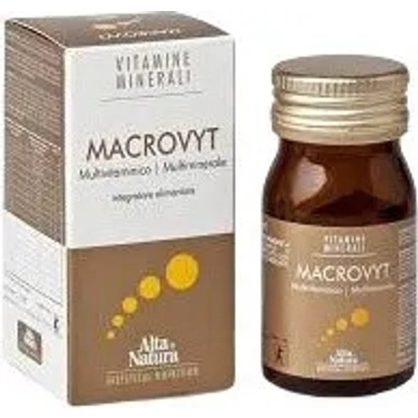 Alta Natura Macrovyt Multivit 30 Compresse - Integratore Multivitaminico-image