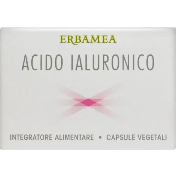 Erbamea Acido Ialuronico 24 Capsule Vegetali - Integratore Per La Pelle-image