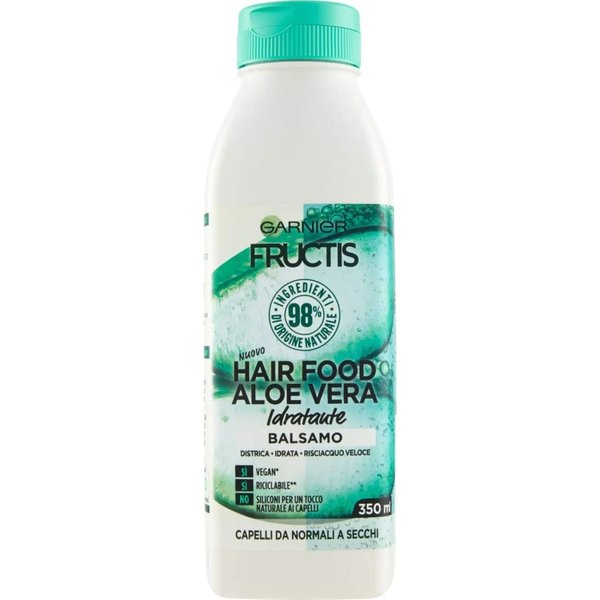 Fructis Hair Food - Balsamo Idratante Aloe Vera 350 Ml-image