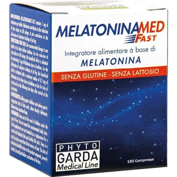 Melatoninamed Fast 150 Compresse - Integratore Per Favorire Il Sonno-image