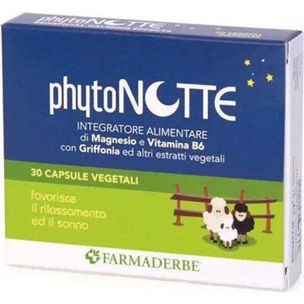 Phytonotte 30 Capsule - Integratore Per Favorire Il Sonno Ed Il Rilassamento-image