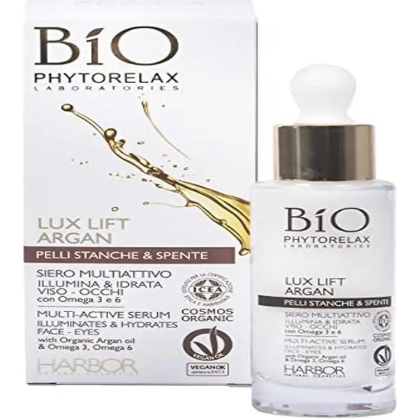 Phytorelax Lux Lift Argan - Siero Viso E Occhi 30 Ml-image