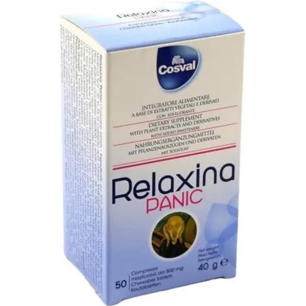 Relaxina Panic 50 Compresse - Integratore Per Il Benessere Mentale-image