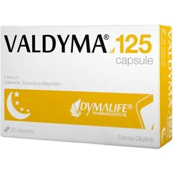 Valdyma 125 Mg 30 Compresse - Integratore Per Il Sonno E Lo Stress-image