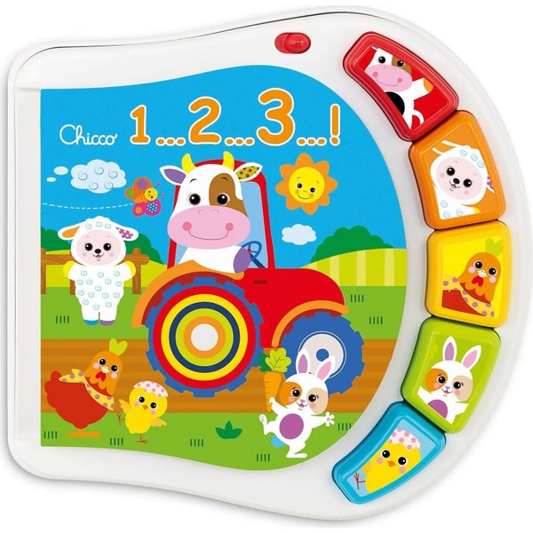 Chicco Libro Fattoria Dei Numeri - Gioco Con Luci E Suoni-image