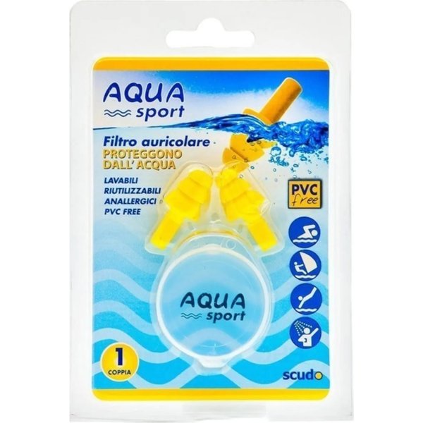 Scudo Aquasport - 2 Filtri Auricolari Per Adulti-image