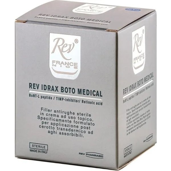 Rev Pharmabio Rev Idrax Boto Medical - Filler Antirughe Sterile In Crema 30 Bustine-image