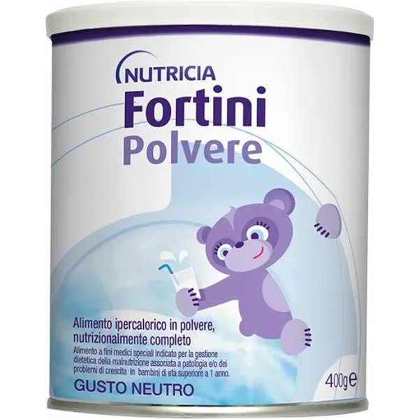Nutricia Fortini Polvere Neutro - Alimento Ipercalorico Per Bambini 400 G-image