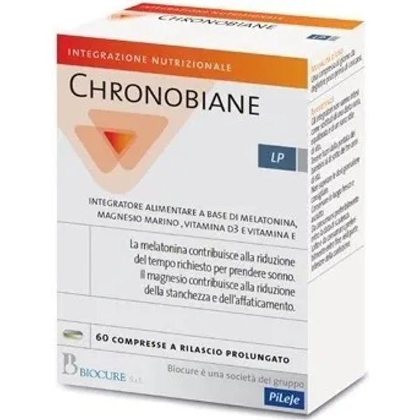Chronobiane Lp 60 Compresse - Integratore Per Il Sonno E Il Rilassamento-image