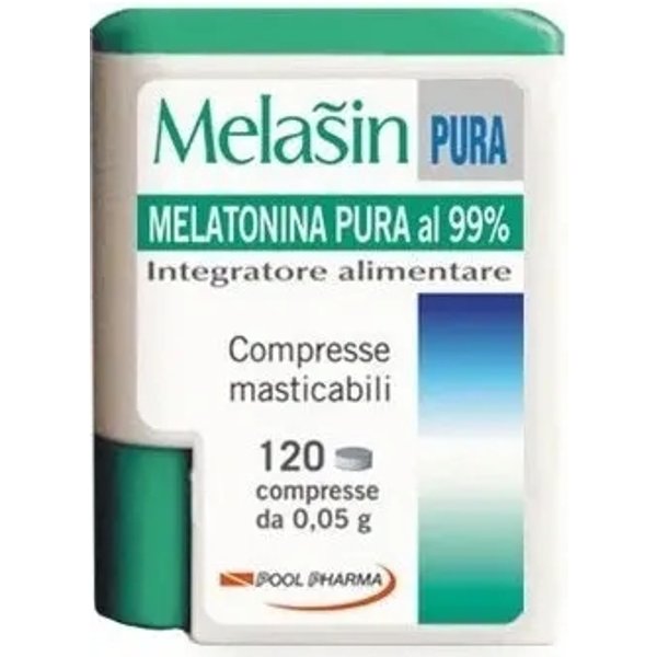 Melasin Pura 120 Compresse - Integratore Per Il Sonno-image