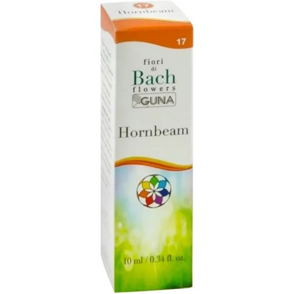 Guna Fiori Di Bach 17 Hornbeam - Integratore Per Il Tono E L'energia 10 Ml Gocce-image