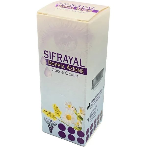 Sifrayal Doppia Azione - Gocce Oculari Lubrificanti Rinfrescanti E Lenitive 10 Ml-image