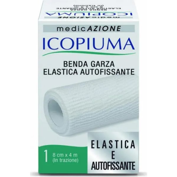 Icopiuma Benda Garza Elastica Autofissante 8 Cm X 4 Mt-image