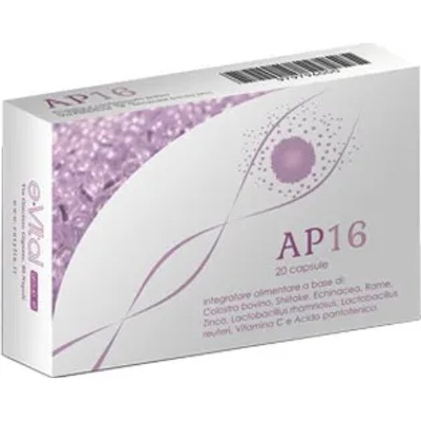 Eutylia Ap 16 - Integratore Per Il Sistema Immunitario 20 Capsule-image