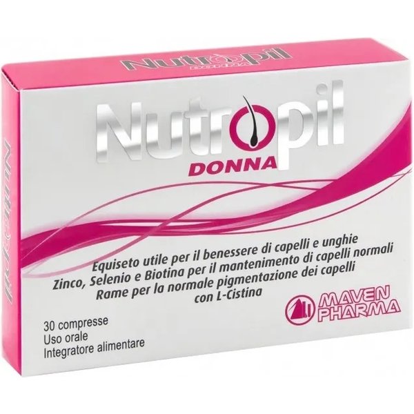 Nutropil Donna 30 Compresse - Integratore Per I Capelli-image