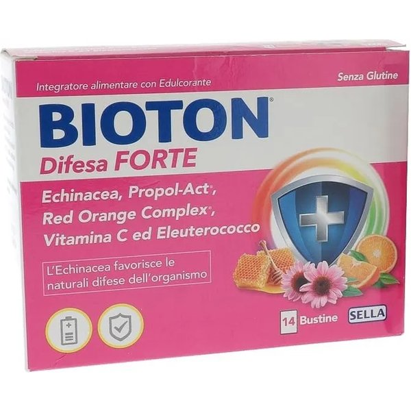 Bioton Difesa Forte 14 Bustine - Integratore Per Le Difese Immunitarie-image