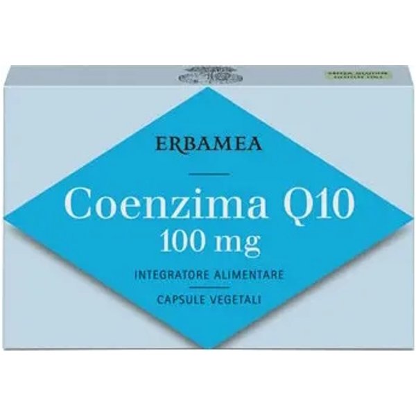 Erbamea Coenzima Q10 24 Capsule - Integratore Antiossidante-image