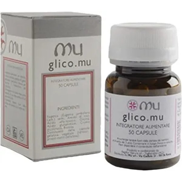 Glico Mu 50 Capsule - Integratore Per La Glicemia Ed Il Diabete-image