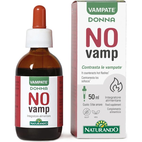 Donna No Vamp Gocce 50 Ml - Integratore Per La Menopausa-image