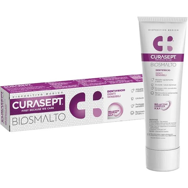 Curasept Biosmalto - Dentifricio Per Denti Sensibili 75 Ml-image