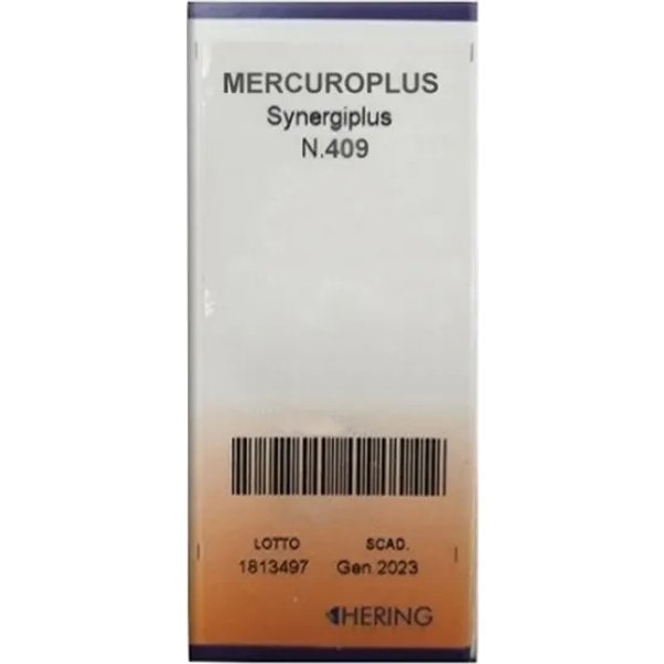 Mercuroplus Synergiplus 409 Gocce - Farmaco Omeopatico 30 Ml-image