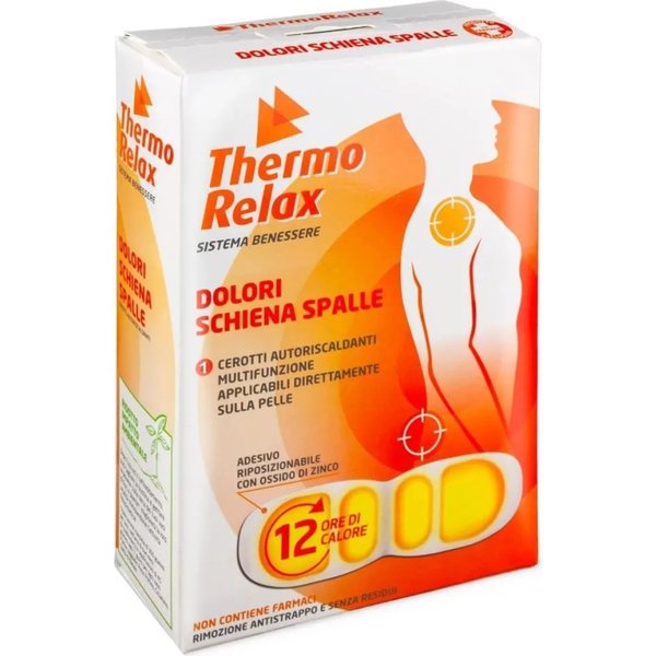 Thermorelax - Cerotto Autoriscaldante Per Dolori Alla Schiena E Alle Spalle-image