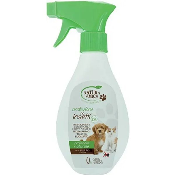 Natura Amica No Insetti - Protezione Naturale Spray Con Aloe Vera Per Animali Domestici 250 Ml-image
